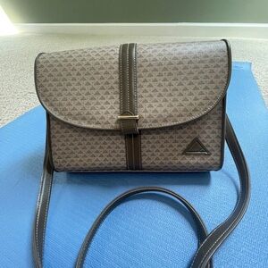 Vintage Liz Claiborne Purse - Grey and Cream